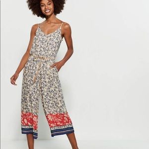 Boho Tie Belt Jumpsuit